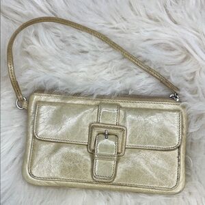 Hobo Tan Leather Women's Wristlet/Wallet